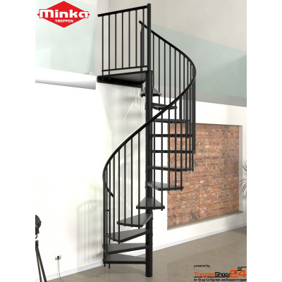 Spindeltreppe Rondo Smart Ø 140 cm