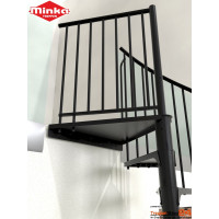 Spindeltreppe Rondo Smart Ø 140 cm
